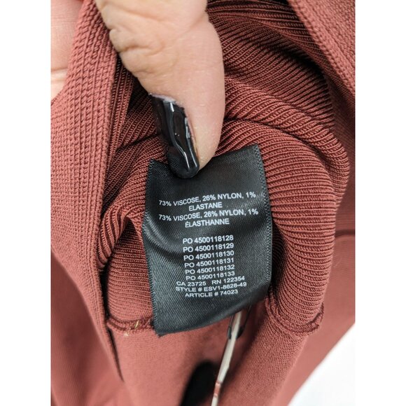 Aritzia Babaton Brown Midi Sweater Dress S - Picture 10 of 10